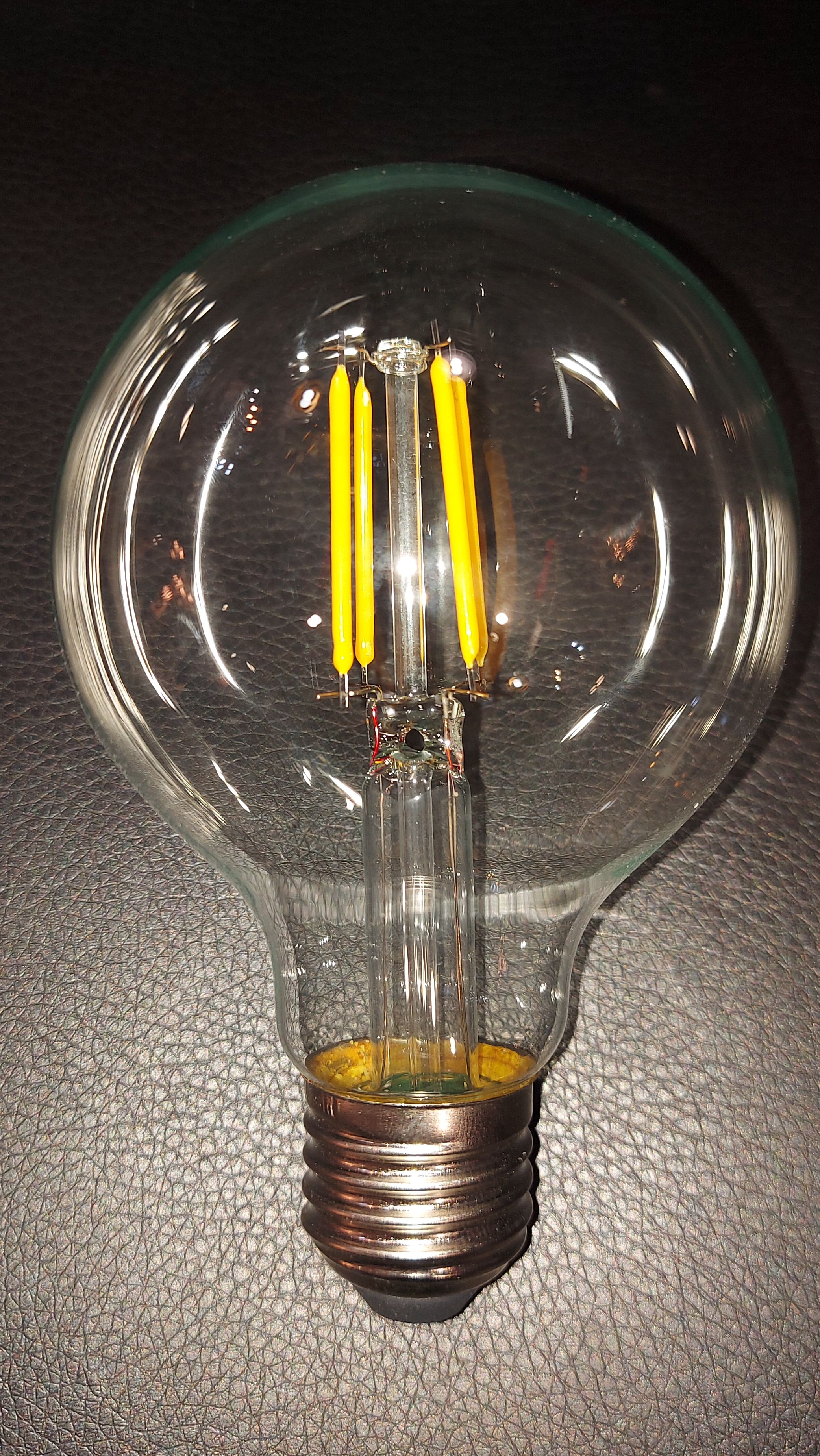 G80,светодиодная филаментная лампа 4w