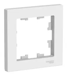 Розетка 1-м СП atlasdesign 16А ip20 с заземл. механизм бел.