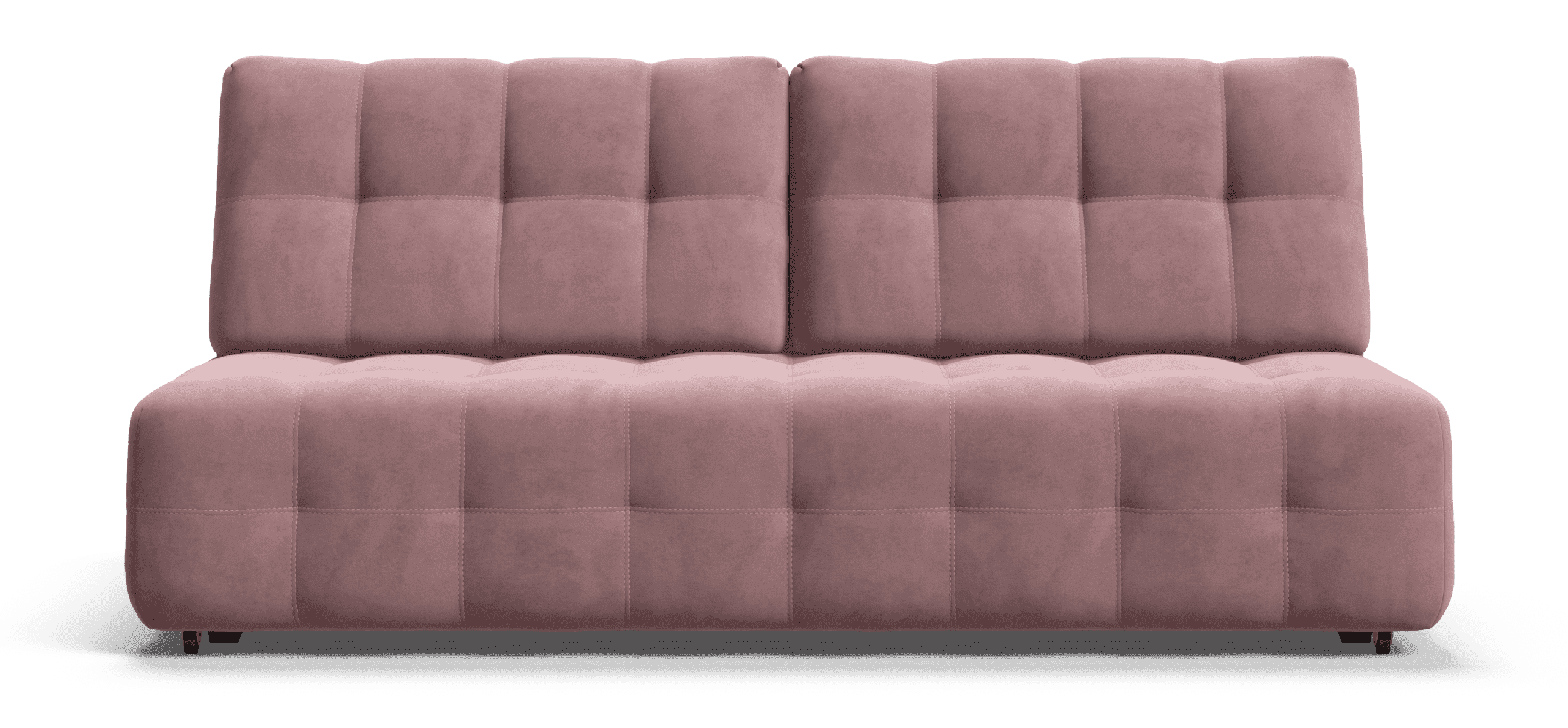 Прямой раскладной розовый диван boss mini маленький