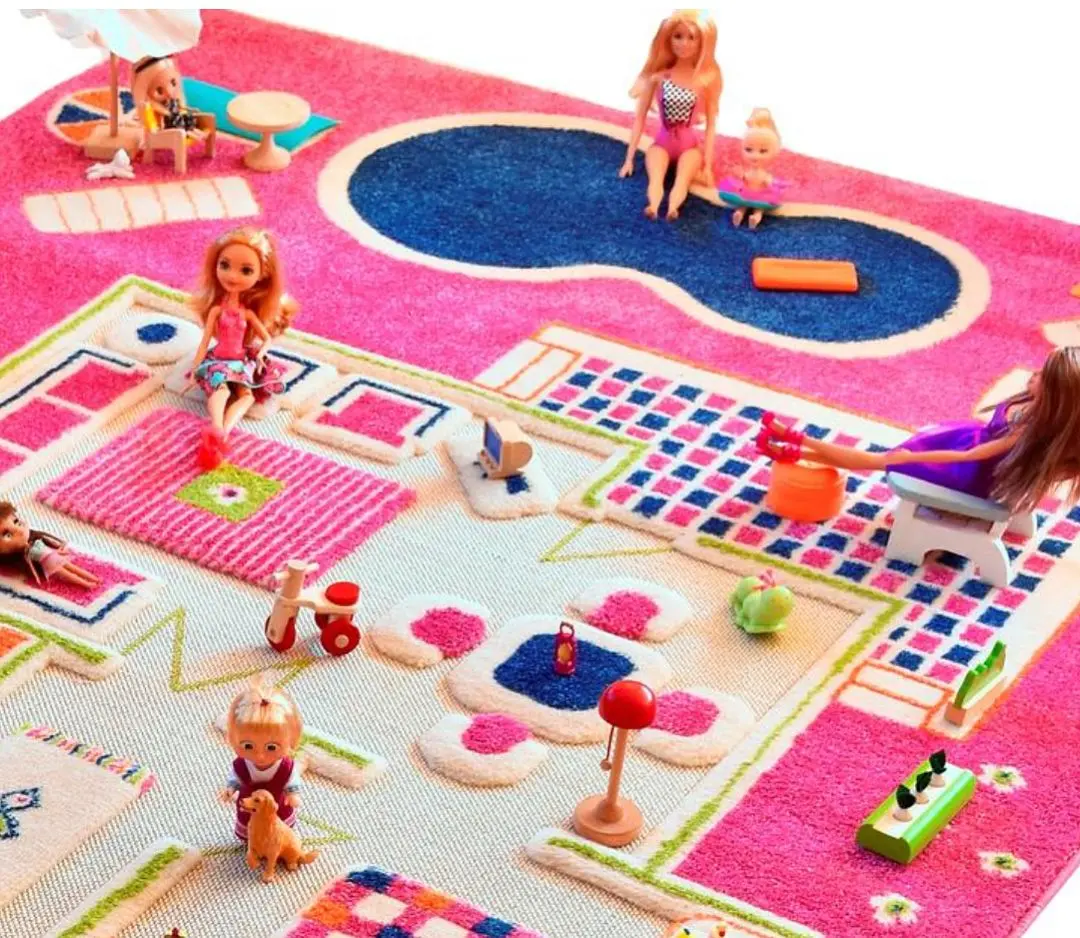 Playing house pink 80*100 cm