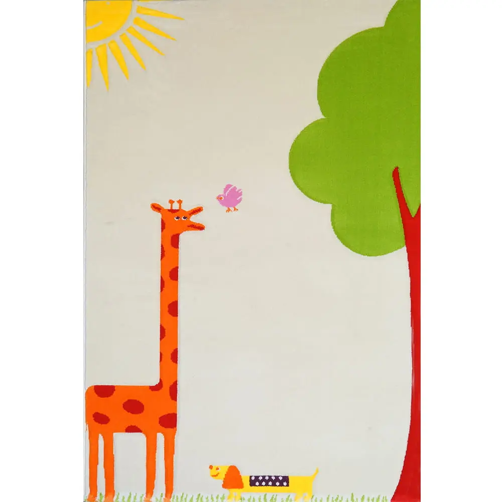 Giraffe cream 160*230 cm
