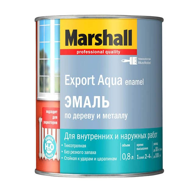 Marshall export aqua белый глянцевый 0.8 л