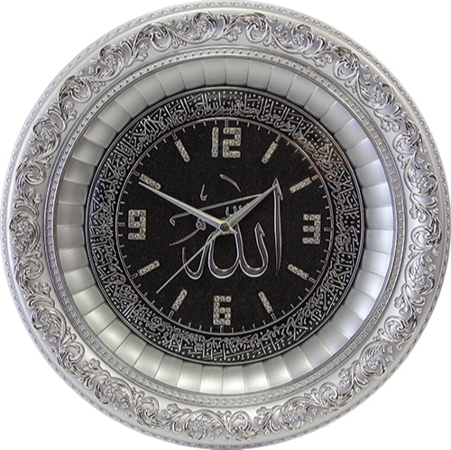 Safi Круглые часы серебро 36х36 см