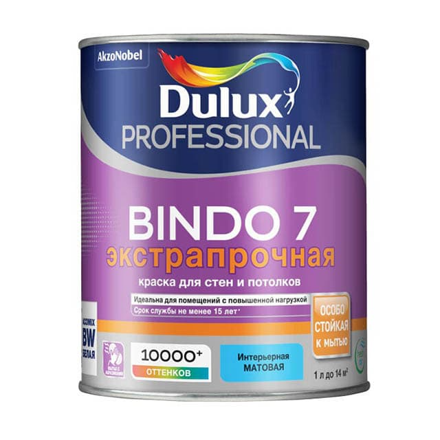 Dulux bindo 7 экстрапрочная 1 л