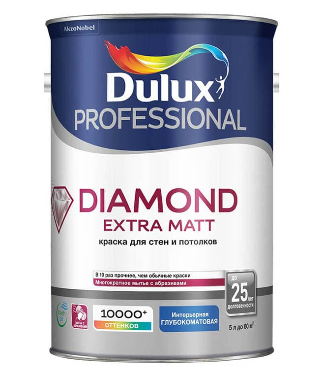 Dulux diamond extra matt 5 л
