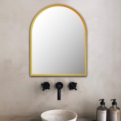 Зеркало в форме арки в раме из МДФ