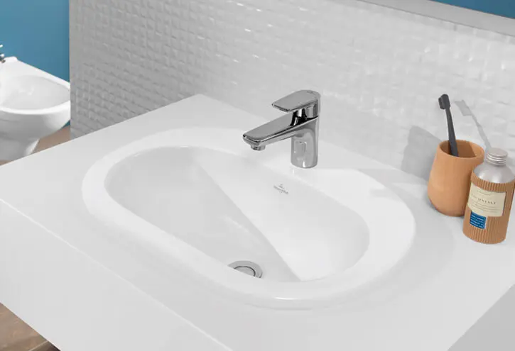 Раковина встраиваемая 560х405 мм o.novo 4161 56 01 villeroy&boch