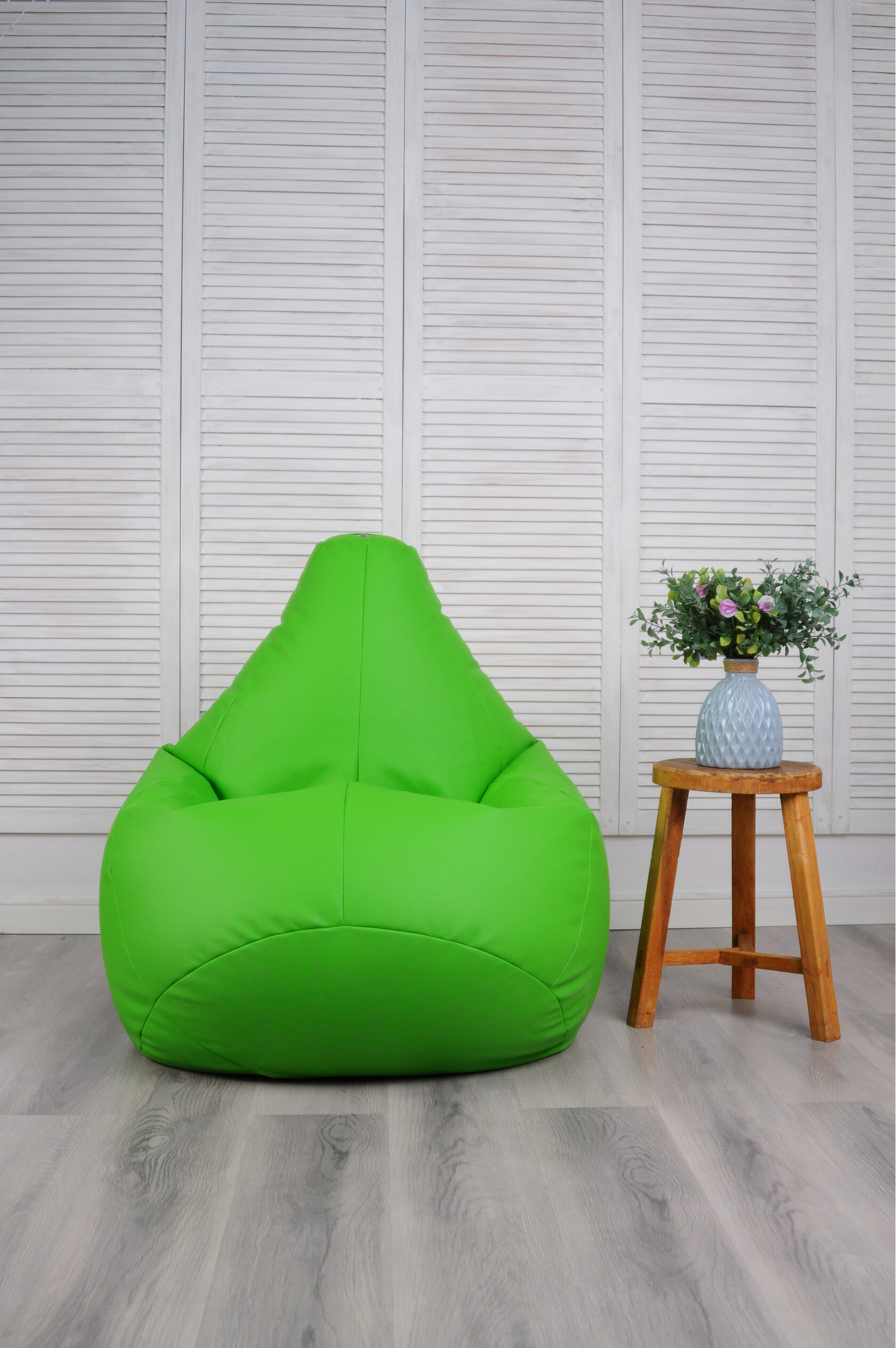 Кресло Классик xl зеленый кожзам