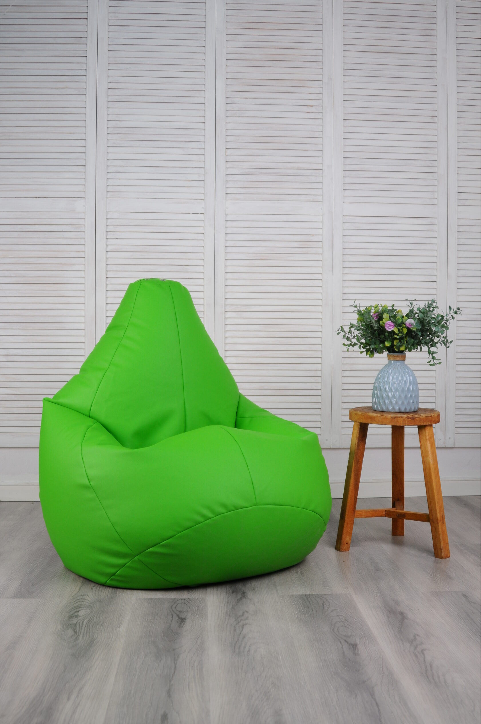 Кресло Классик xl зеленый кожзам