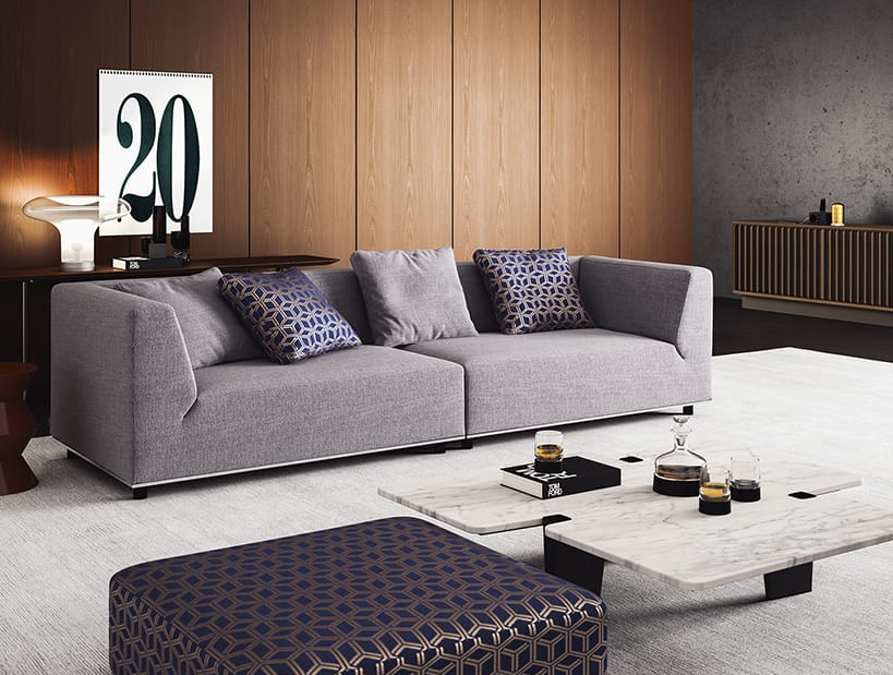 Gondol 230 sofa stainless steel