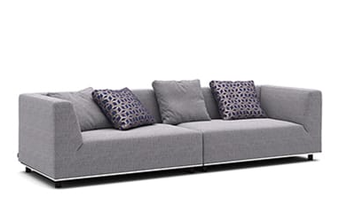 Gondol 292 sofa stainless steel