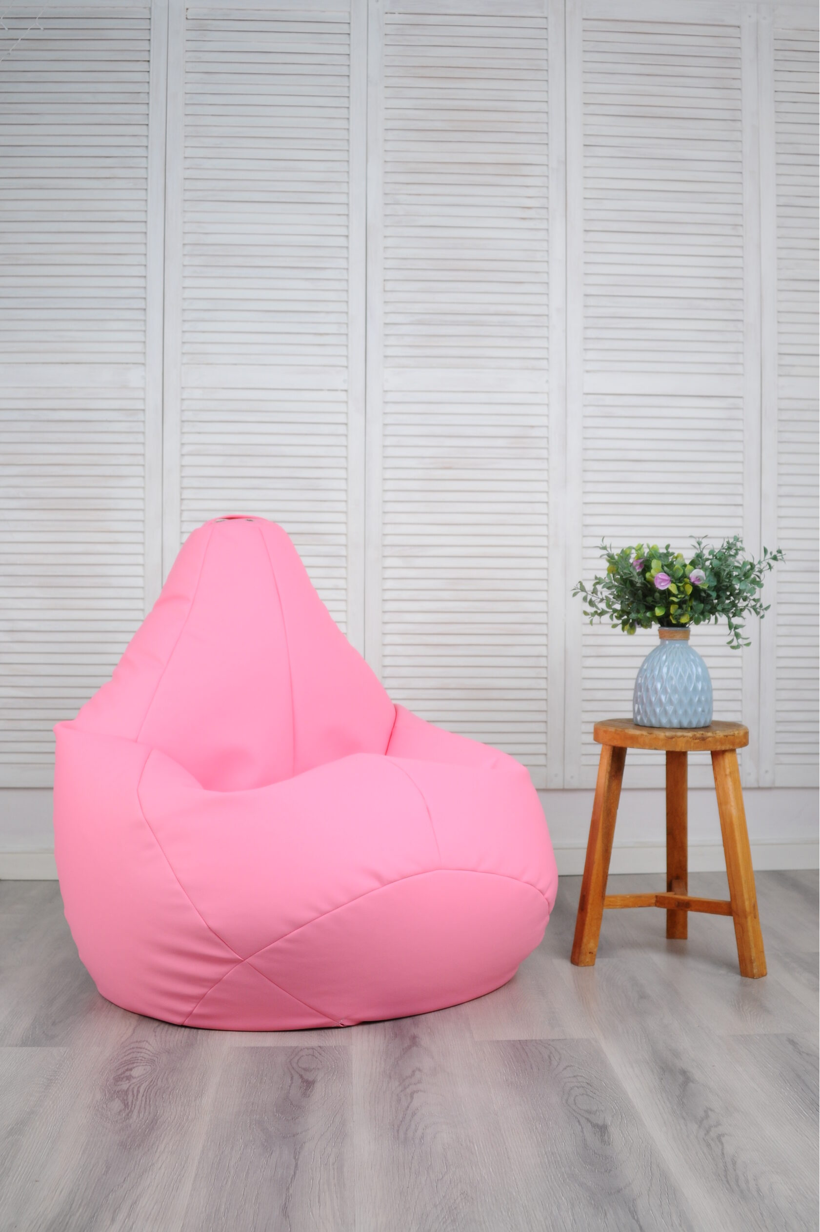 Кресло Классик xl розовый кожзам