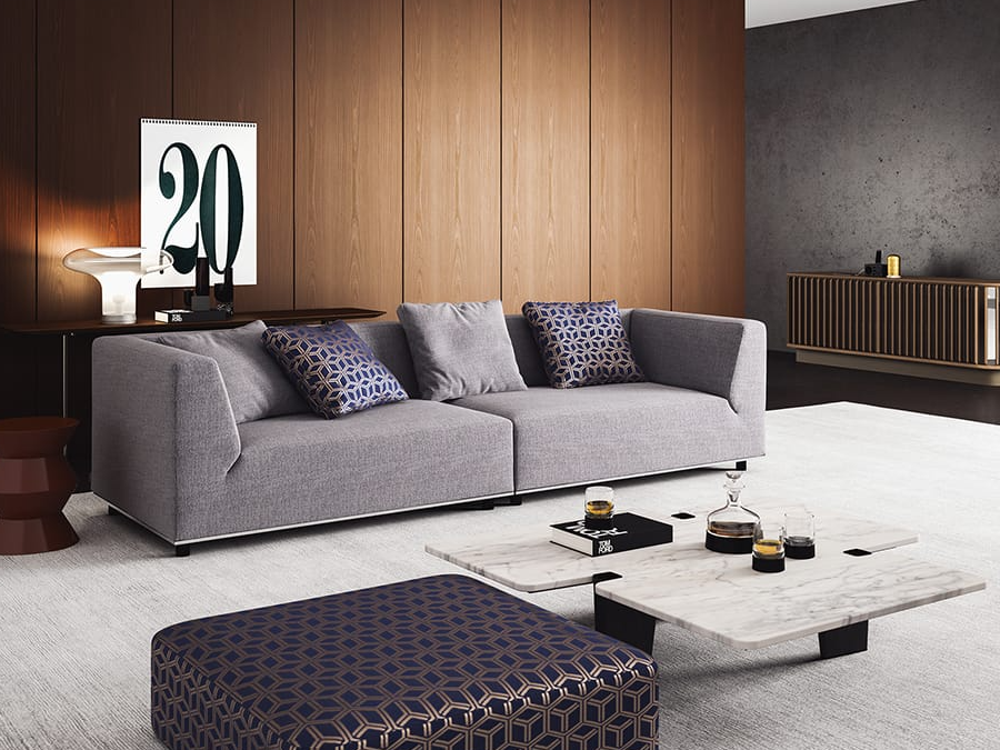 Gondol 292 sofa stainless steel