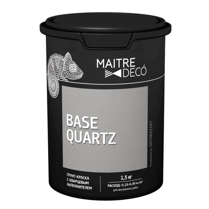 Кварцевая грунт-краска base quartz, 1 л