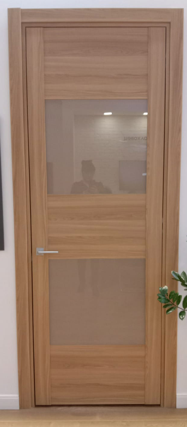 Двери Волховец модель quadro Медовый ясень