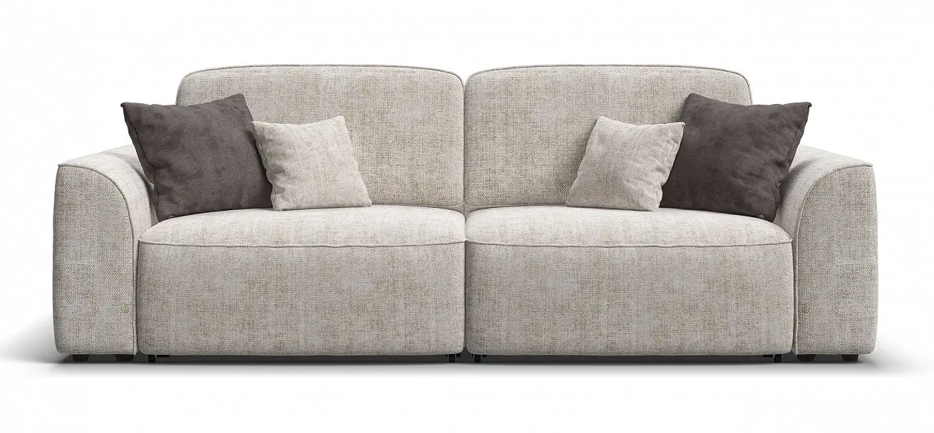 Модульный диван king se ткань шенилл, цвет кварц, 250x115x82 см