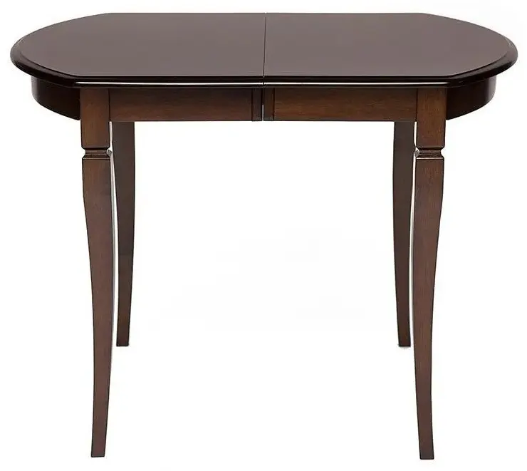 Обеденный стол tetchair modena, 100x75x75 см, коричневый