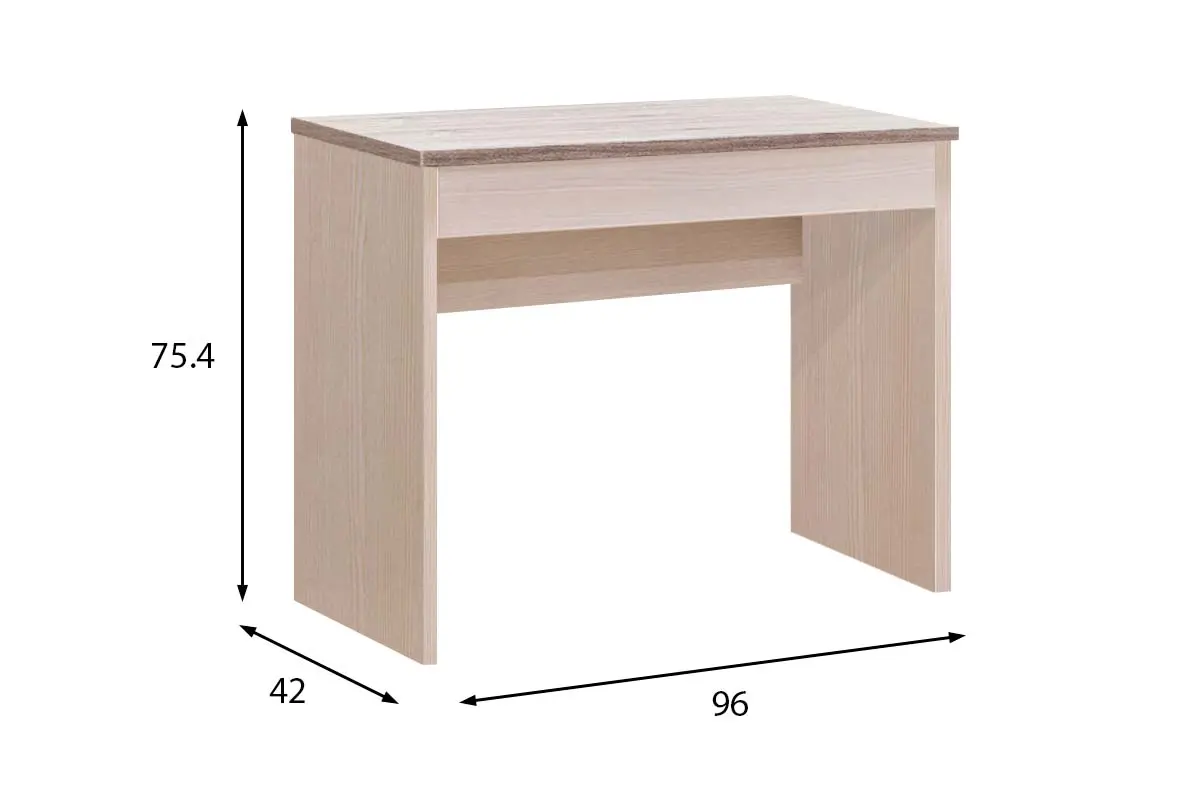 Стол письменный Оливия 1s, вудлайн кремовый, Анрекс