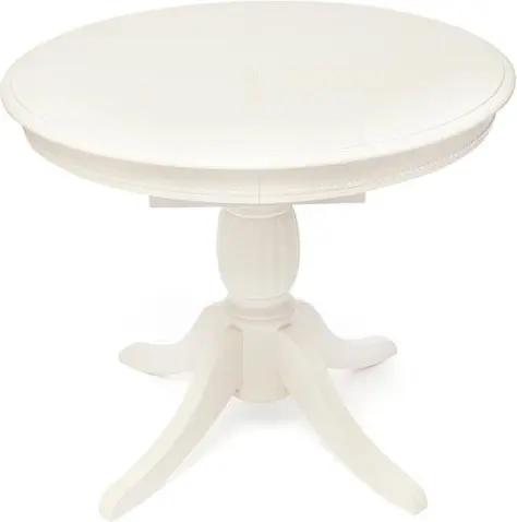 Обеденный стол ixlos beatrice new 16172v15905, 125x90x76 см, белый
