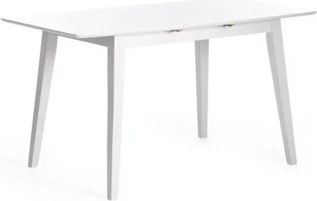 Обеденный стол ixlos 23276, 140x75x75 см, белый