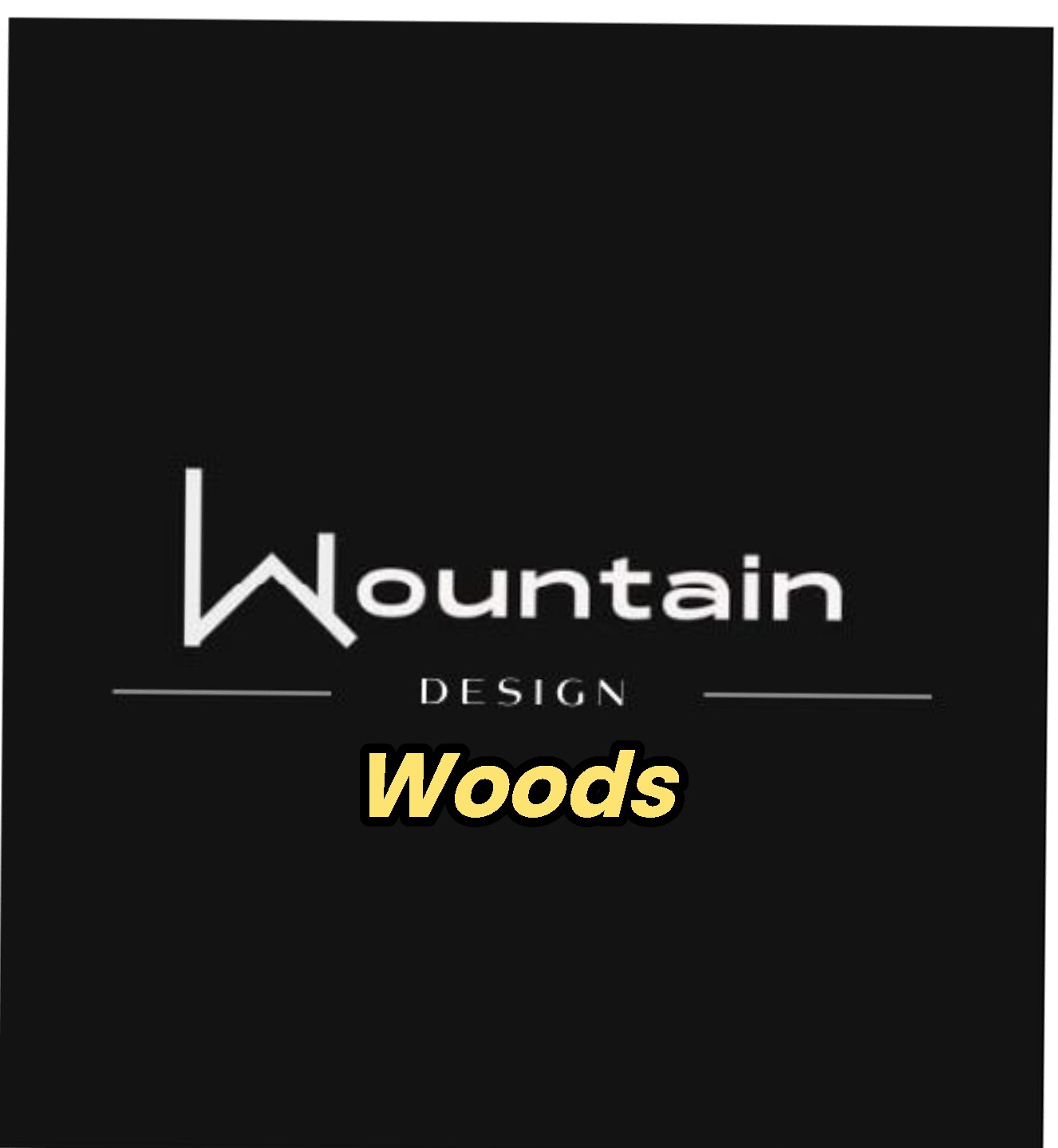 Mountain design Woods