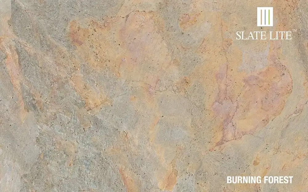 Каменный шпон burning forest 122*61