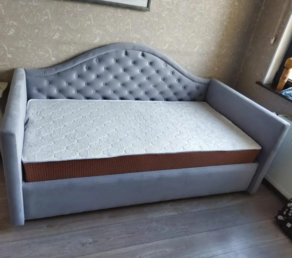 Кровать "Диана"​ с пуфиком
