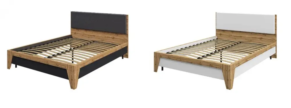 Двуспальная кровать серии Сканди 036-20